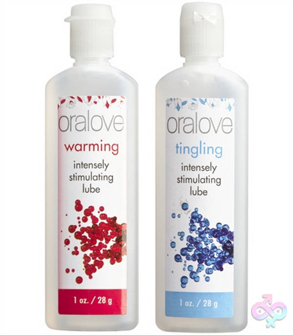 Oral Love Dynamic Duo - Warming and Tingling Doc Johnson Sex Toys - Oral Love Dynamic Duo - Warming and Tingling