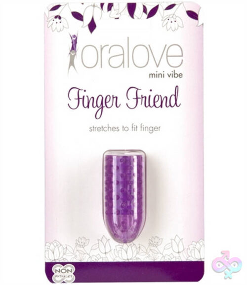 Doc Johnson Sex Toys - Oral Love Finger Friend - Purple