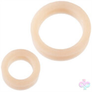 Doc Johnson Sex Toys - Platinum Premium Silicone - the C-Rings - White