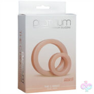 Doc Johnson Sex Toys - Platinum Premium Silicone - the C-Rings - White