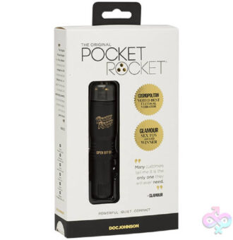Doc Johnson Sex Toys - Pocket Rocket - Limited Edition Black