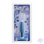 Doc Johnson Sex Toys - Pretty Ends Iridescent Butt Plugs - Small - Midnight Blue