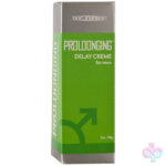 Doc Johnson Sex Toys - Proloonging Delay Cream for Men - 2 Oz. - Boxed