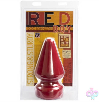 Doc Johnson Sex Toys - Red Boy - the Challenge Butt Plug