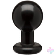 Doc Johnson Sex Toys - Round Butt Plug - Large - Black