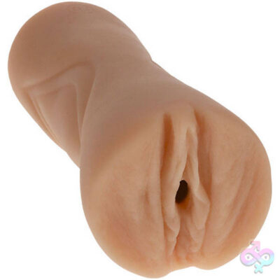girls of social media viking barbie ultraskyn pocket pussy by Doc Johnson — realistic beige sleeve