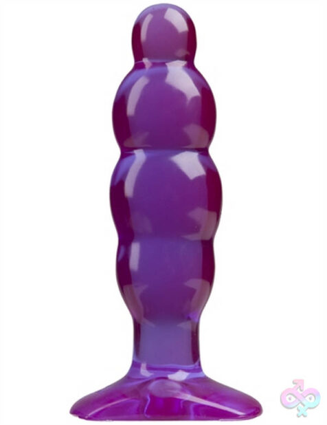 Spectragels Anal Stuffer Purple by Doc Johnson — phthalate-free jelly anal expander
