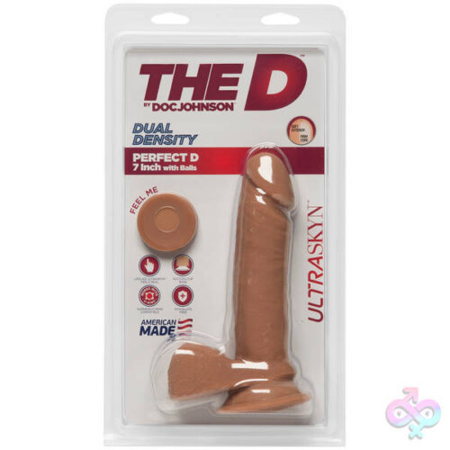 Doc Johnson Sex Toys - The D - Perfect D 7" - Caramel