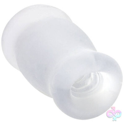 The Super Sucker Ultraskyn Masturbator Clear by Doc Johnson