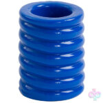 Doc Johnson Sex Toys - Titanmen Cock Cage - Blue