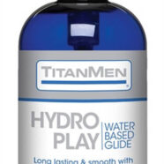 Doc Johnson Sex Toys - Titanmen Hydro Play Water Based Glide - Bulk - 8 Fl. Oz.