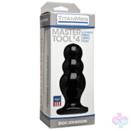 Doc Johnson Sex Toys - Titanmen Tool - Master #4 - Black