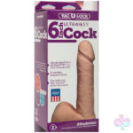 Doc Johnson Sex Toys - Vac-U-Lock 6 Inch Ultraskyn Cock - Vanilla