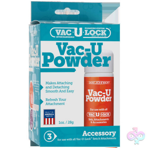 Doc Johnson Sex Toys - Vac-U-Lock Powder - 1 Oz.
