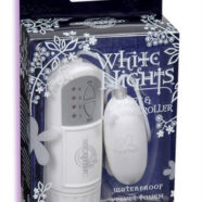 Doc Johnson Sex Toys - White Nights Bullet and Controller - White