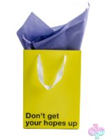 Don't Get Your Hopes Up Gift Bag – Yellow - Image 2