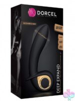 Dorcel Deep Expand black anal expander with ergonomic curve by Dorcel