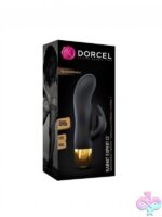 Dual stimulation black rabbit-style G-spot vibrator by Dorcel