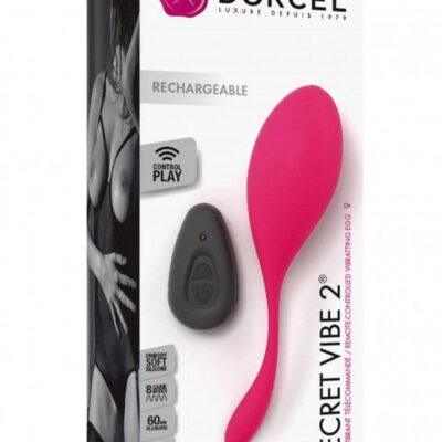 Sleek pink insertion bullet vibrator by Dorcel — Secret Vibe 2