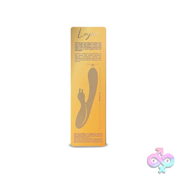 Discreet-Toys-Double-Leyla-Vibrator-Purple-Ct-Jvb-154 Double Leyla Vibrator - Purple - Image 1