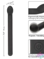 Dr. Joel Kaplan Rechargeable Prostate Massager – Black - Image 3