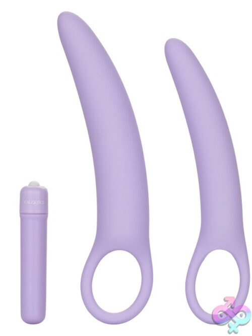 Vibrating Silicone Dilator Set Of 2 – Purple - Image 2