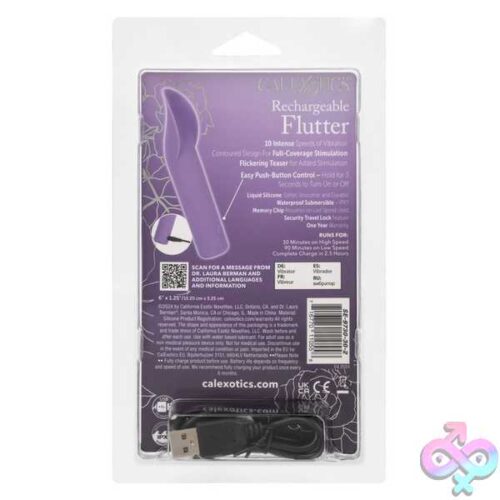 Dr. Laura Berman Rechargeable Flutter- Purple - Image 2