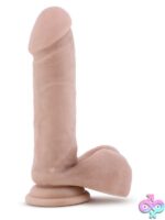 Dr. Skin Plus - 8 Inch Posable Dildo With Balls - Vanilla - Image 6