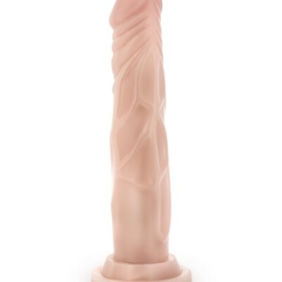 Dr Skin Silicone Dr Carter 7 Inch Dong with Suction Cup by Blush in Chocolate