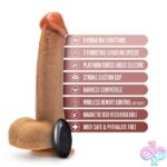 Dr. Skin Silicone - Dr. Phillips - 8.5 Inch Thrusting Dildo - Tan - Image 3