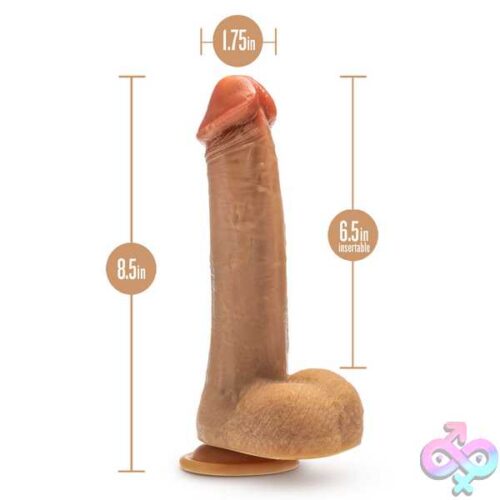 Dr. Skin Silicone - Dr. Phillips - 8.5 Inch Thrusting Dildo - Tan - Image 4
