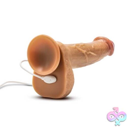 Dr. Skin Silicone - Dr. Phillips - 8.5 Inch Thrusting Dildo - Tan - Image 5