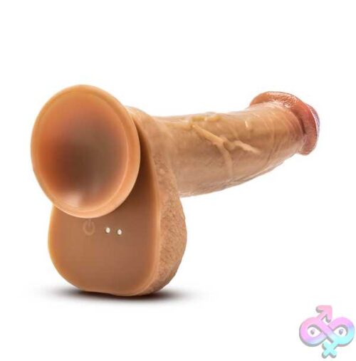 Dr. Skin Silicone - Dr. Phillips - 8.5 Inch Thrusting Dildo - Tan - Image 6
