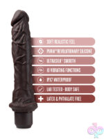 Brown Dr Skin Silicone Vibrating Dildo - Image 8