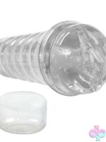 Dream-Lite Crystal Handheld Masturbator Clear - Image 3