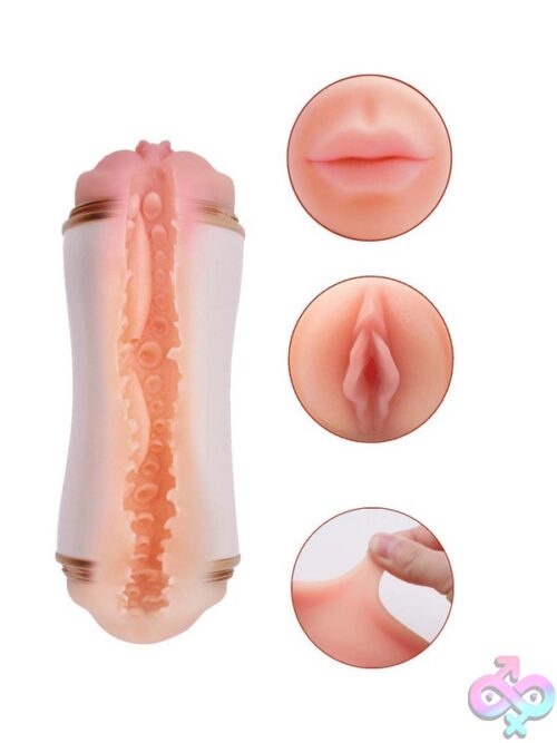 Dream Lite Double Delight Dual-Entry Masturbator - Image 3
