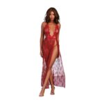 Gown, G-String - Small - Garnet