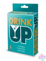 Drink Up Go Fish style adult drinking card game in blue by Little Genie