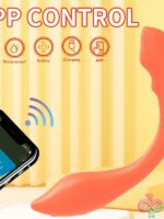 Dysoflex Dual-Head App-Controlled Vibrator – Orange - Image 5