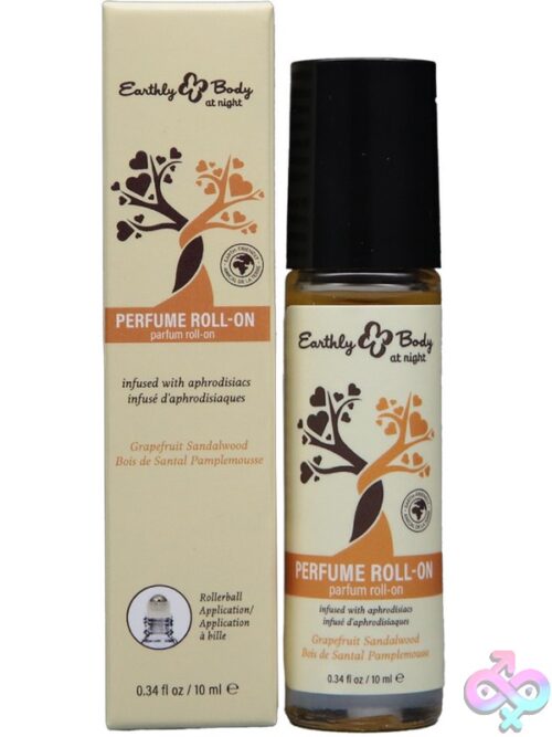 Earthly Body At Night Roll-On Perfume Aphrodisiac Collection Grapefruit Sandalwood 0.34 Oz. - Image 2