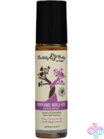ylang ylang lavender roll-on perfume Earthly Body At Night Aphrodisiac Collection 0.34 oz purple