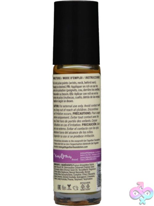 Earthly Body At Night Roll-On Perfume Aphrodisiac Collection Ylang Ylang Lavender 0.34 Oz. - Image 3