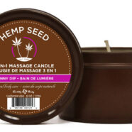 Earthly Body Sex Toys - Skinny Dip Suntouched Candle With Hemp 6 Oz