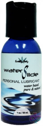 Lubelife water based personal lubricant Earthly Body Waterslide 1 Oz body-safe natural formula