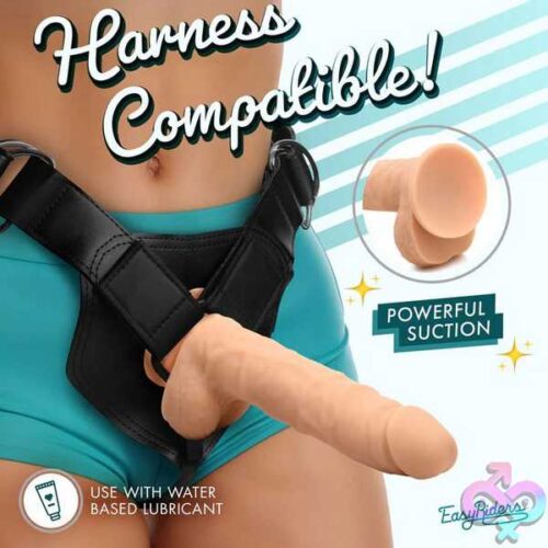 Easy Riders 7&Quot; Silicone Dildo With Balls - Image 5