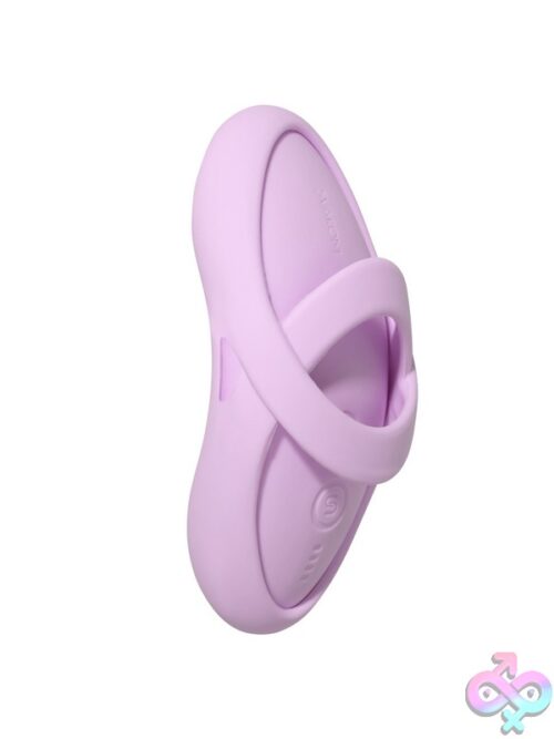Echo 2 Finger Vibrator In Pink Lilac - Image 3