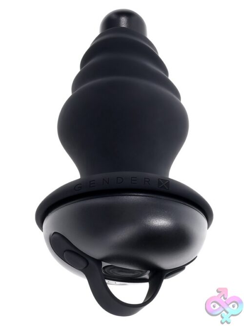 Echo Vibrating Anal Expander With Removable Silicone Sleeve – Black - Image 3