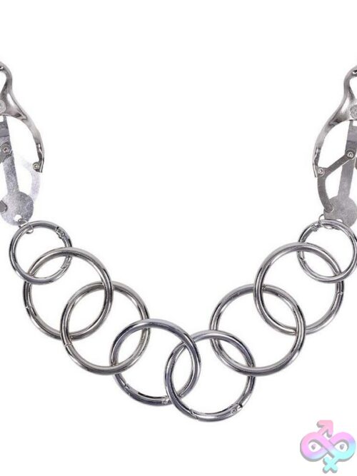 Edge Tuggable Clover Clamps – Silver - Image 2