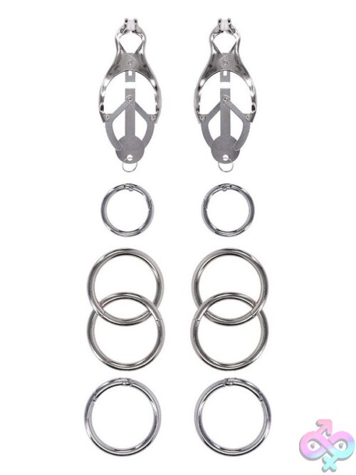 Edge Tuggable Clover Clamps – Silver - Image 3