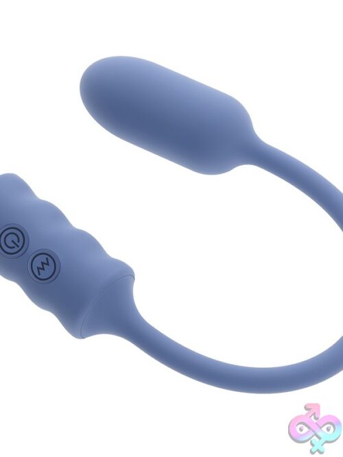 Egg-Streme Vibrating Egg-On-A-Stick In Blue By Gender X - Image 3